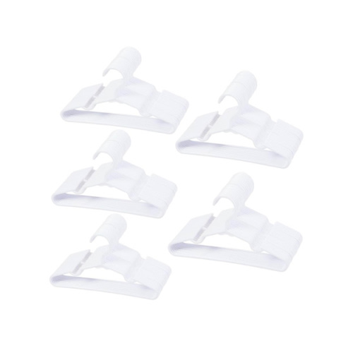 100 pcs White Baby Nursery Closet Hangers,Non-Slip Laundry Infant Pant Hanger for Newborn Clothes,Ultra-Thin Child Coat Hanger for Girl Boy Toddler Kids