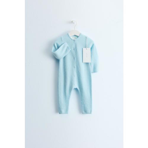 ZARA TIMELESS - 100% CASHMERE JUMPSUIT - Sky blue | ZARA United States