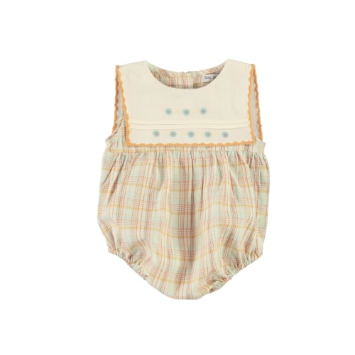 Giulia Romper - Lagoon Checks