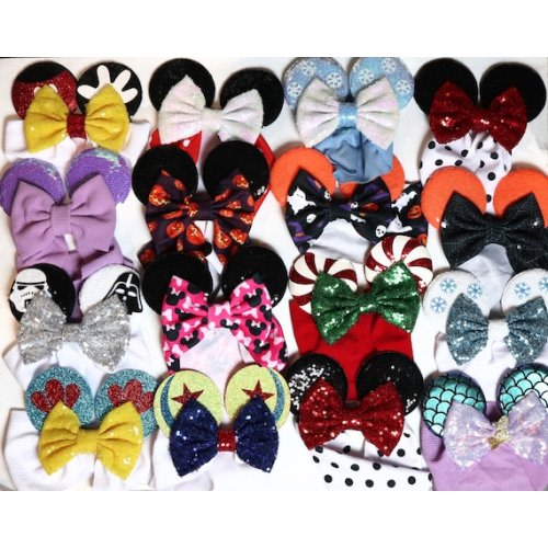CLEARANCE Minnie Mouse Ears Baby Toddler Headband Minnie - Etsy