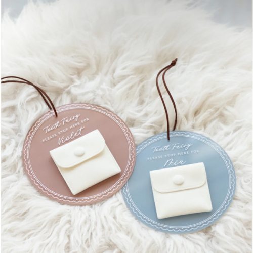 Tooth Fairy Door Sign | Circle | Lace