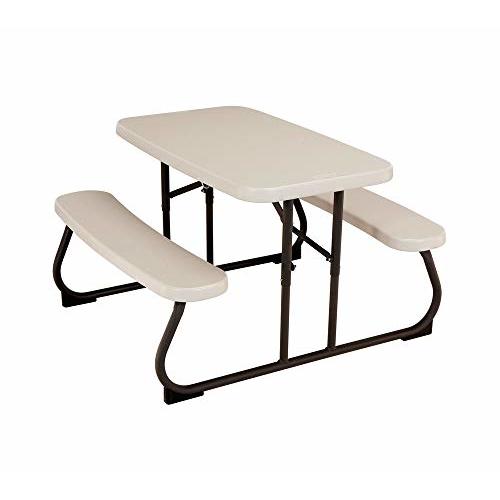 LIFETIME 280094 Kid's Picnic Table, Size 1, Almond