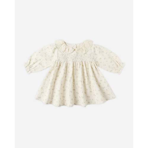 Callie Dress || Golden Floral 12-18m