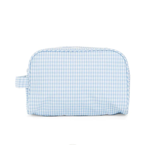 Dopp Bag - Stowaway - Gingham Mist