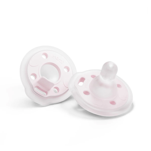babypace breast-like pacifier 2-set - seashell | mōmi