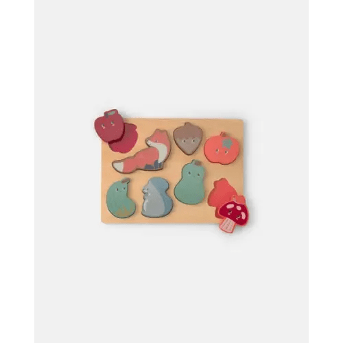 Toddler Wooden Harvest Puzzle Set | Carter's