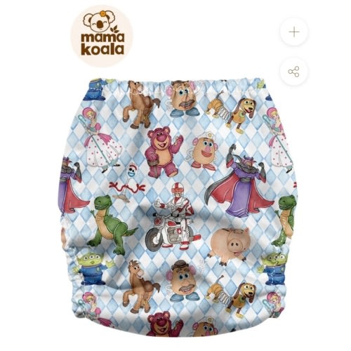 Mama Koala 3.0 Pocket Diaper - Suede Cloth Lining, Snap