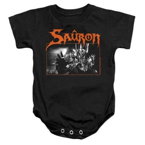 Baby Lord Of The Rings Sauron Infant Bodysuit Black 12 Months
