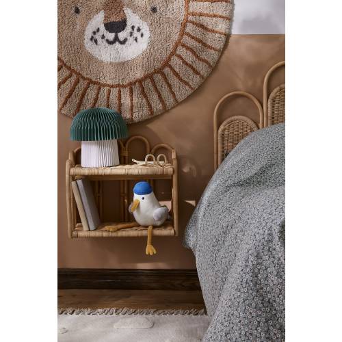 RATTAN WALL SHELF
