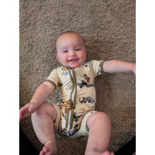 Fishing with Christopher Robin - Short Sleeve Shorty – GiGi's Closet