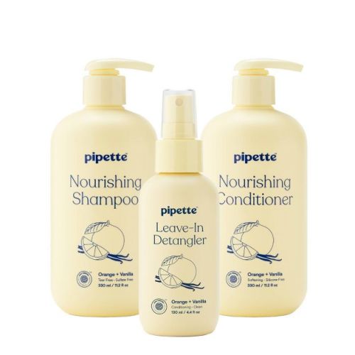 Pipette Leave-In Detangler 4.4 fl oz + Daily Nourishing Shampoo 11.2 fl oz + Daily Nourishing Conditioner 11.2 fl oz
