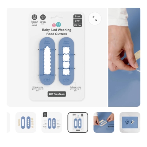 Baby-Led Weaning Food Cutters