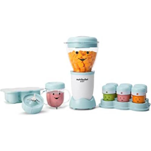 Amazon.com: NutriBullet NBY-50100 Baby Complete Food-Making System, 32-Oz, Blue: Home & Kitchen