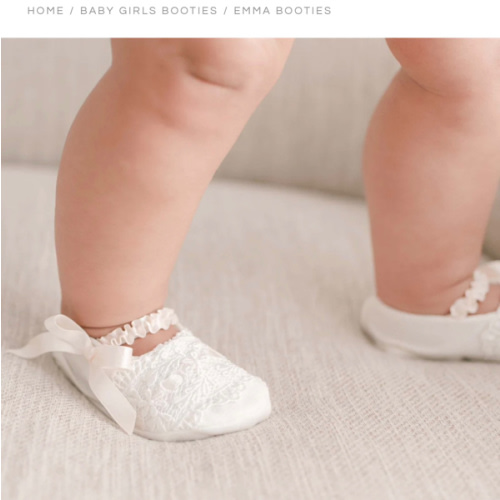 Emma Booties – Baby Beau and Belle 0-3 months