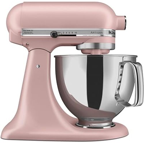 KitchenAid Artisan, 5-Qt Tilt Head Stand Mixer, KSM150PS, Dried Rose