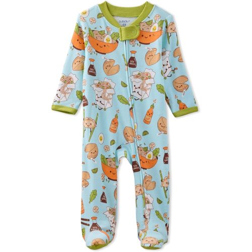 baby-boys Scout Sleep & Play 100% Organic Cotton Footed Zip Front Sleeper Pajamas for Baby Boys