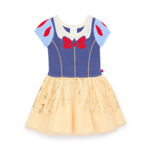 Disney Princess Toddler Girl Cosplay Snow White Dress, Sizes 12 Months - 5T
