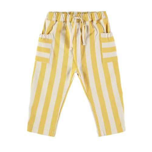 Lemon Stripes Pants