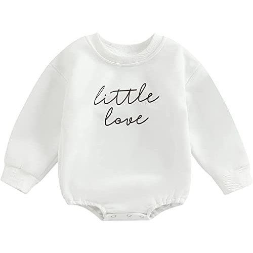 DOSYZTO Baby Boy Girl Bubble Shirt Romper Outfit Short Sleeve Summer Bodysuit Top Newborn Oversized Crewneck Jumpsuit