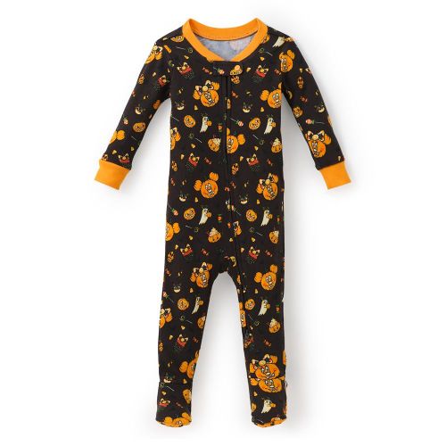 Mickey and Minnie Mouse Halloween Stretchie Sleeper for Baby | Disney Store