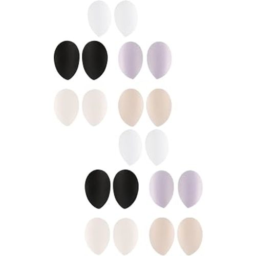 BESPORTBLE Drop Shaped Sponge Breast Pad Covers Pads Bralette for Women Invisible Bra Padding Insert Chest Pad