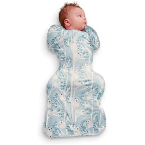 Love to Dream Swaddle UP, Baby Sleep Sack, Self-Soothing Swaddles for Newborns, Improves Sleep, Secure Fit Helps Calm Startle Reflex, New Born Essentials for Baby, 1.0 TOG, 5-8.5 lbs, Mini Koalas