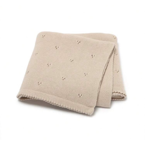 SHEIN Oat Baby Blanket