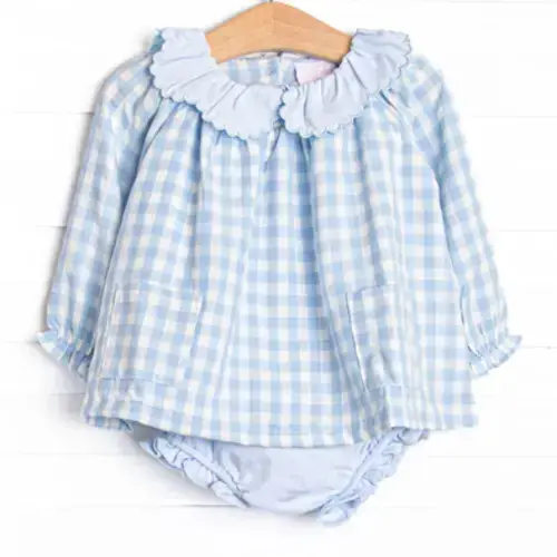 Ivy Belle Diaper Set, Blue – Stitchy Fish