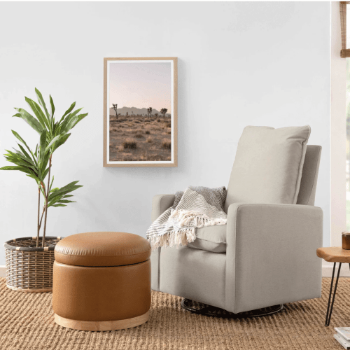 Babyletto Cali Pillowback Swivel Glider