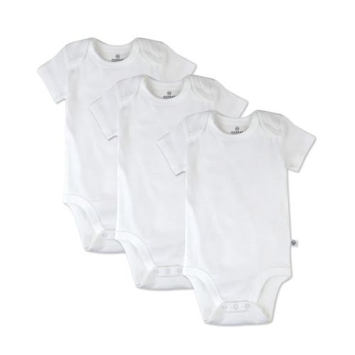 3-Pack Organic Cotton Short Sleeve Bodysuits | Honest Baby Clothing 6-9 month