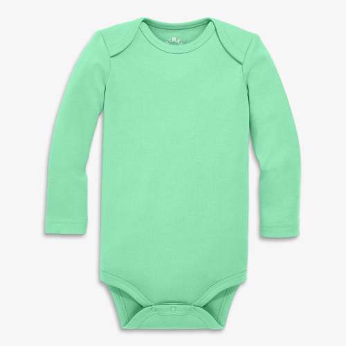 Organic long sleeve babysuit | Primary.com