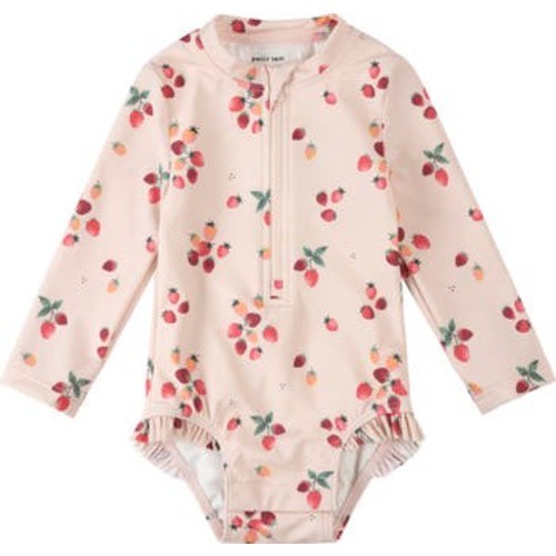 Long Sleeve UPF 50+ One-Piece Swimsuit, 18-24M