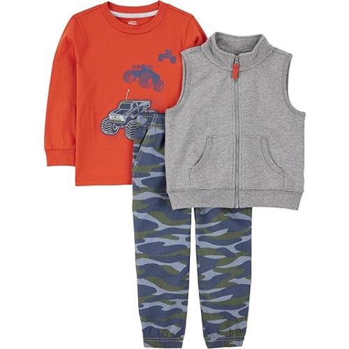 Simple Joys by Carter's baby-boys 3-piece Playwear Set
