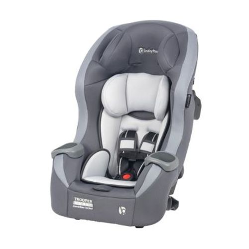 Baby Trend Trooper Slim 3-in-1 Convertible Car Seat - Dash Gray: Forward & Rear Facing, Maximum Weight 90 lbs