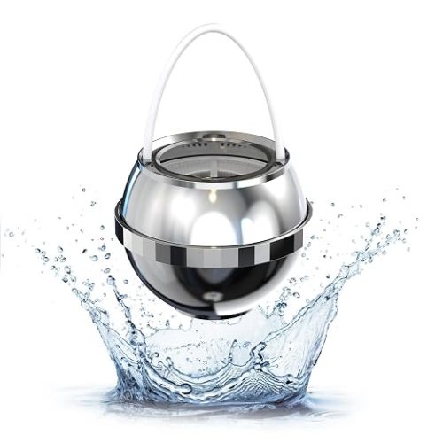 SHLLKTTRY Bath Water Filter for Tub Faucet with Overflow,Filtration,Remove Contaminants,Chlorine,Fluoride,Hard Water Softener,Enhances Health of Skin,Hair,Nails,Relieve Eczema,3,000 Gallons,Chrome