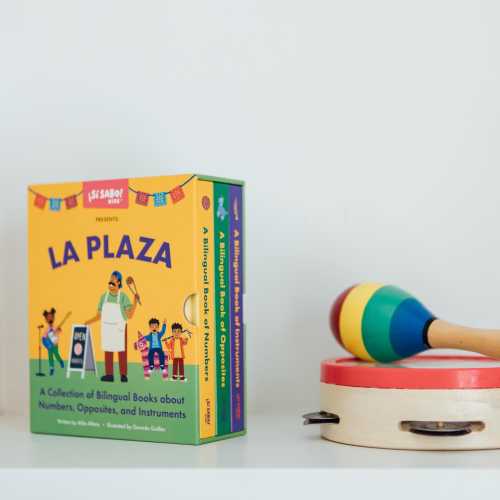 Latin American Culture Bilingual Board Book Set: Numbers, Opposites, Instruments