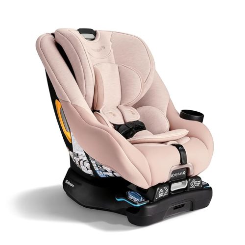 Baby Jogger City Turn Rotating Convertible Car Seat, Dune, 180-Degree Turn, Lightweight Coolmax Fabric, Newborn to Toddler