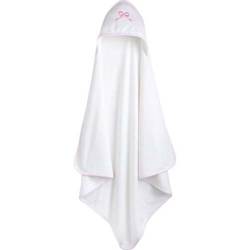 Hooded Towel, Pink Bow - Little English | Maisonette