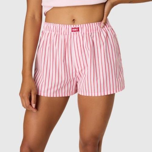 Hanes Women's Legends Comfy Boxer Shorts - Pink M
