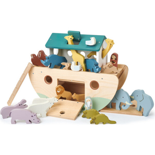 Noah's Wooden Ark - Tender Leaf Toys Kids | Maisonette