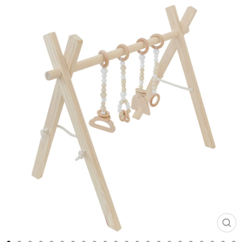 Poppyseed Play Wood Baby Gym + Toys | Modern Nursery™