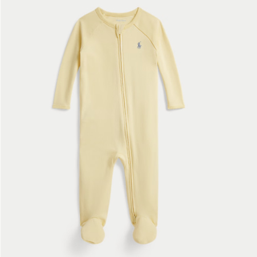 Cotton Interlock Footed Coverall