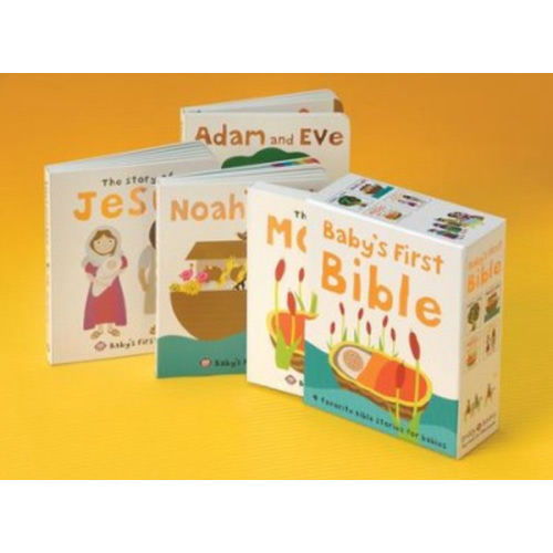 Baby's First Bible: Four Favorite Bible Stories for Babies, Boxed Set: Roger Priddy
