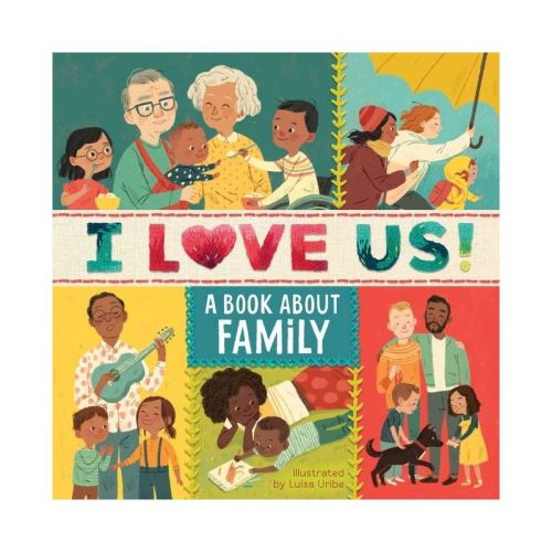 I Love Us: A Book about Family (with Mirror and Fill-In Family Tree) - by Houghton Mifflin Harcourt (Hardcover)