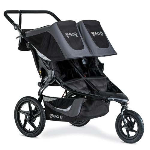 BOB Gear Revolution Flex 3.0 Duallie Jogging Stroller — Graphite Black