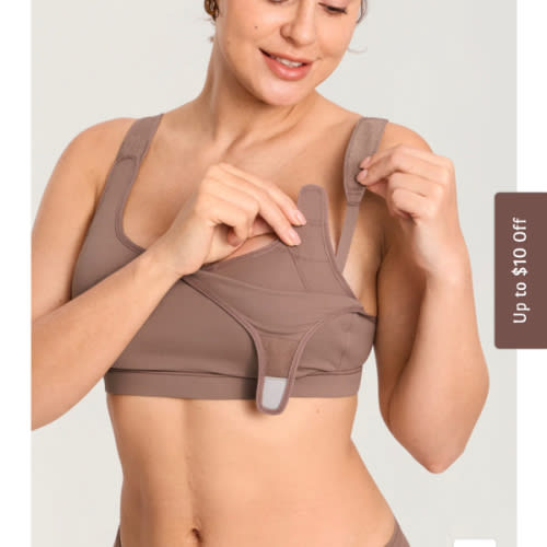 Natrelax® Velcro All-in-One Nursing & Pumping Bra