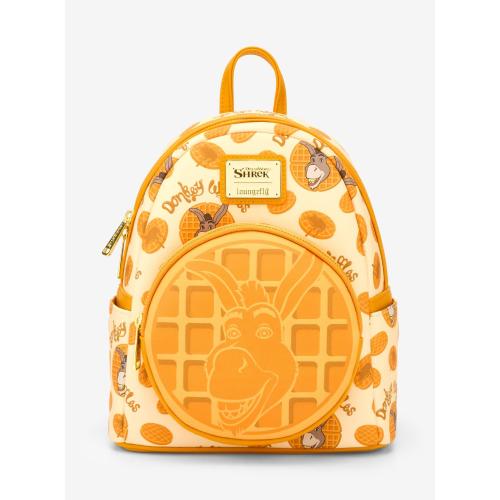 Loungefly DreamWorks Shrek Donkey Waffle Maple Scented Mini Backpack - BoxLunch Exclusive