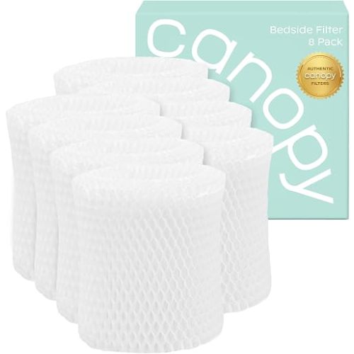 Canopy Original Bedside Humidifier Filter, 8-Pack, 6-Week Replacement