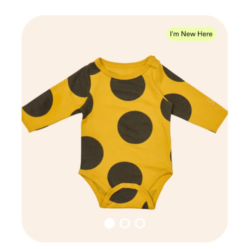 Confetti Longsleeve Onesie – Young Days