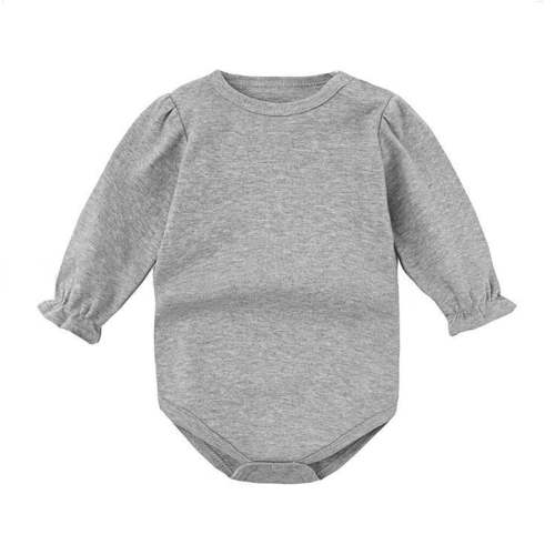 hengsof Baby Boys Long Sleeve Cotton Bodysuit 0-24 Months Newborn Baby Unisex Casual Romper Infant Long Sleeve Crewneck Onesie